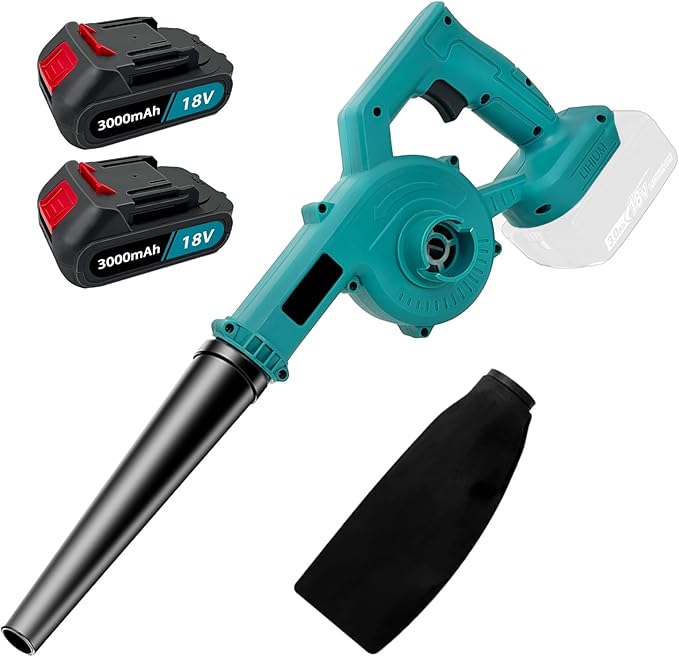 Cordless leaf blower outdoor use